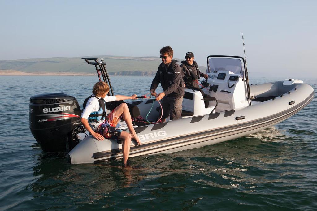 The allrounder is great for fishing, skiing, diving and spending a day out on the water. © Sirocco Marine